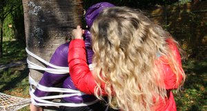 Shiny Nylon Arts Bound are pleased to offer you a free pics featuring juicy miss in soft lesbian action