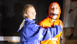 Shiny Nylon Arts Bound invite you to explore xxx pics featuring young teenage female in girl on girl fantasy